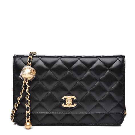 chanel woc pearl|chanel wallet on chain price.